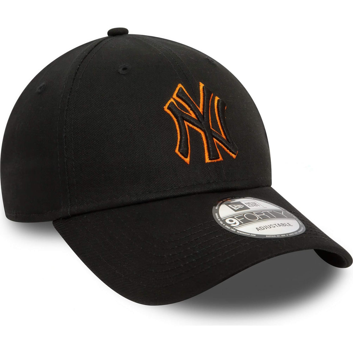 Šiltovka New Era 940 MLB New York Yankees Team Outline Black 9FORTY Adjustable Cap čierna