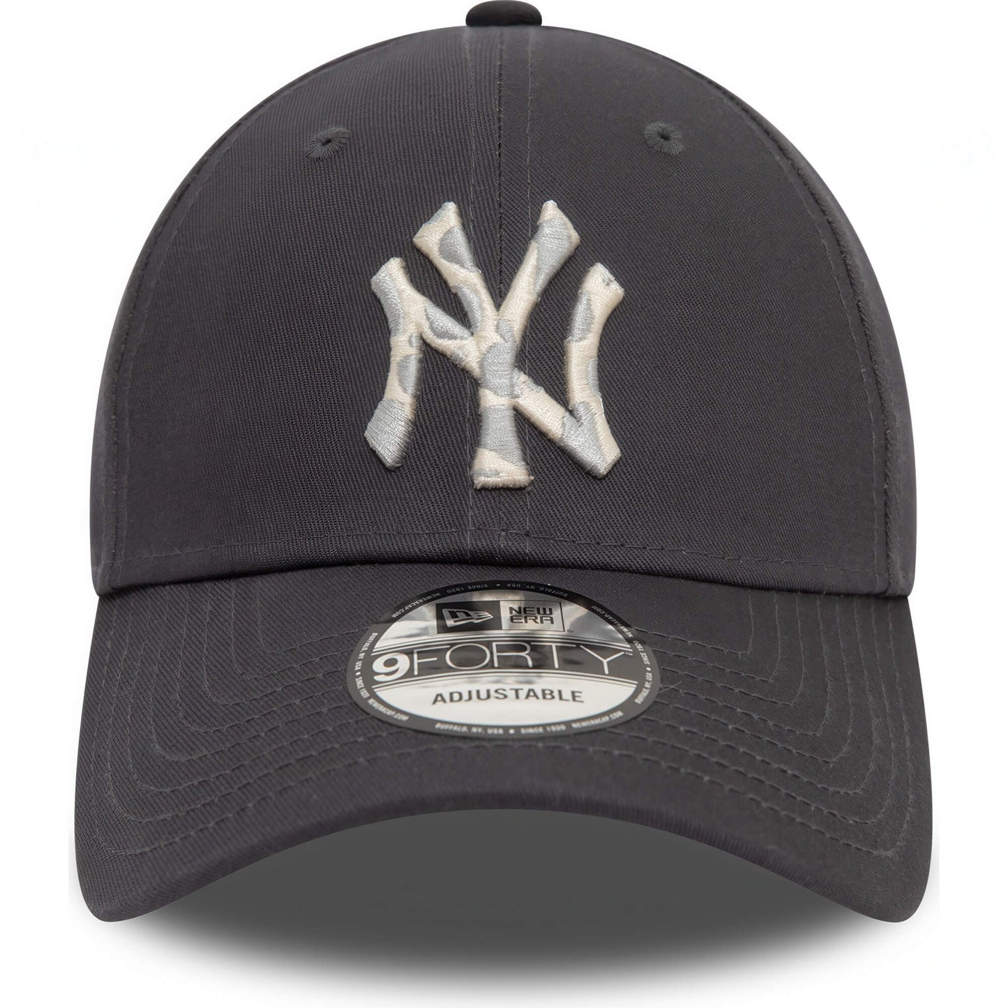 Šiltovka New Era 940 MLB New York Yankees Animal Infill Dark Grey 9FORTY Adjustable Cap tmavošedá