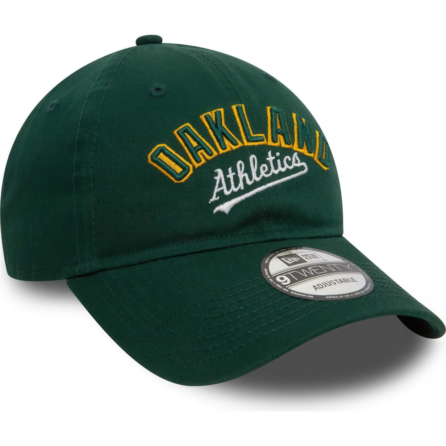 Šiltovka New Era 920 Oakland Athletics MLB Wordmark Dark Green 9TWENTY Adjustable Cap tmavozelená