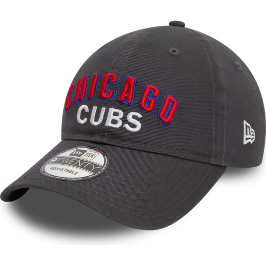 Šiltovka New Era 920 Chicago Cubs MLB Wordmark Dark Grey 9TWENTY Adjustable Cap tmavošedá