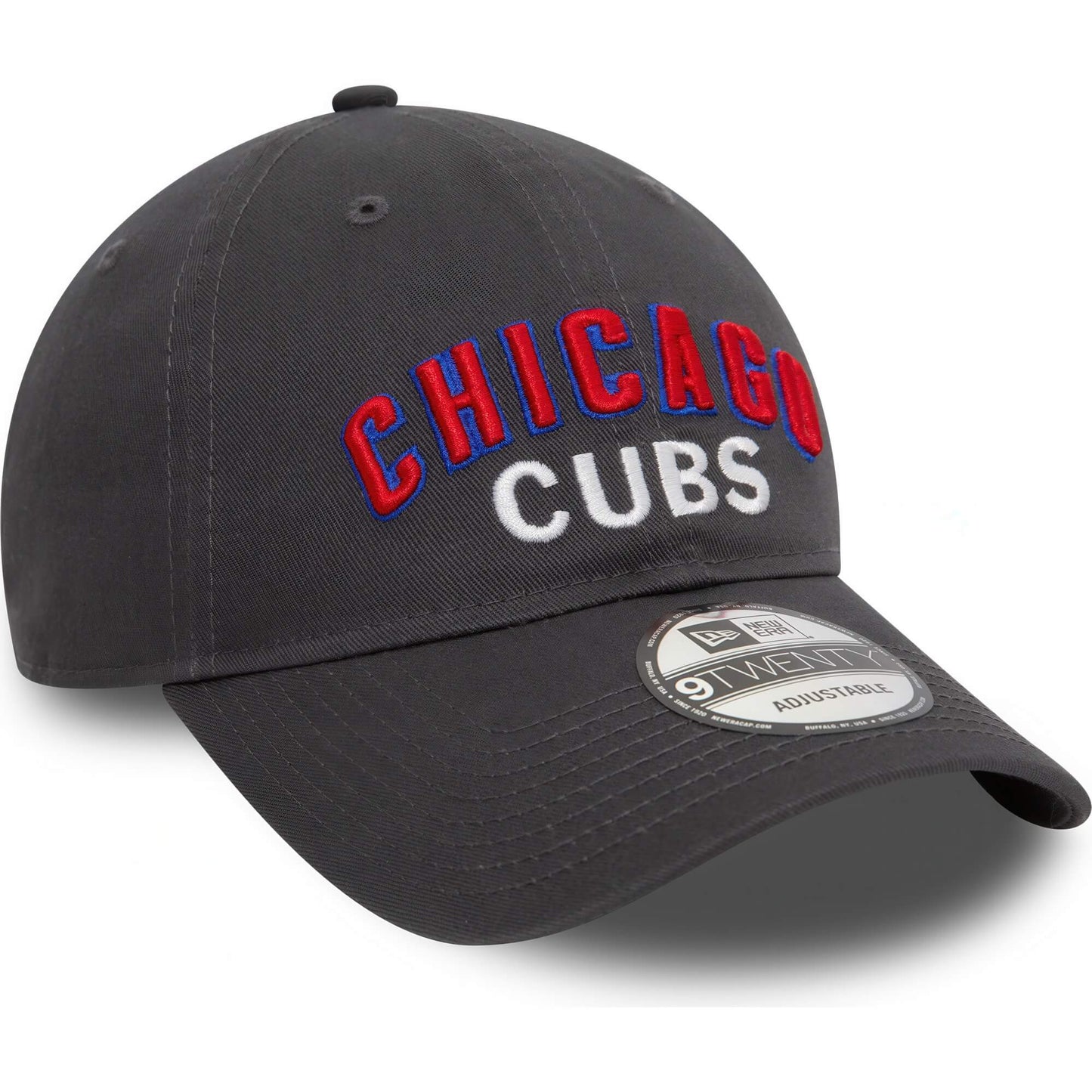 Šiltovka New Era 920 Chicago Cubs MLB Wordmark Dark Grey 9TWENTY Adjustable Cap tmavošedá