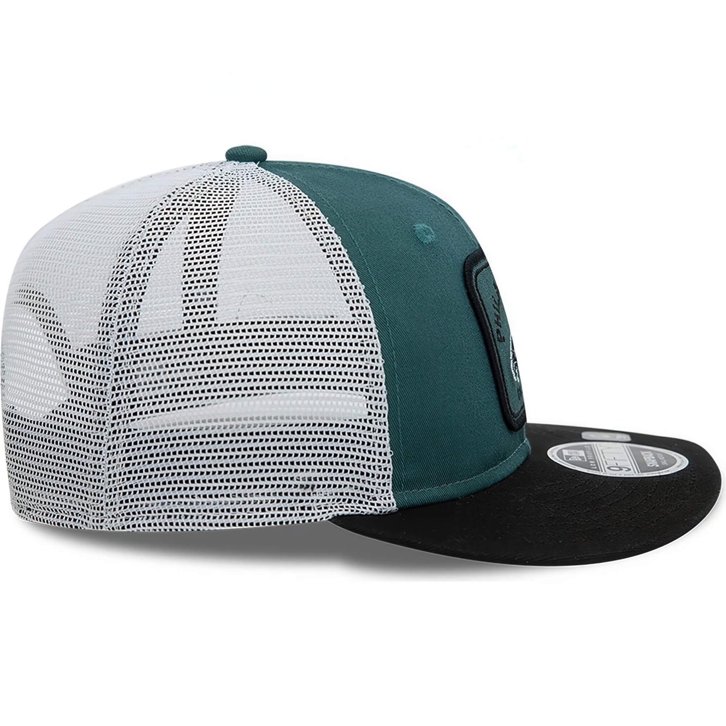 Šiltovka so sieťkou New Era LP950 Philadelphia Eagles NFL Patch Dark Green Low Profile 9FIFTY Snapback Cap tmavozelená