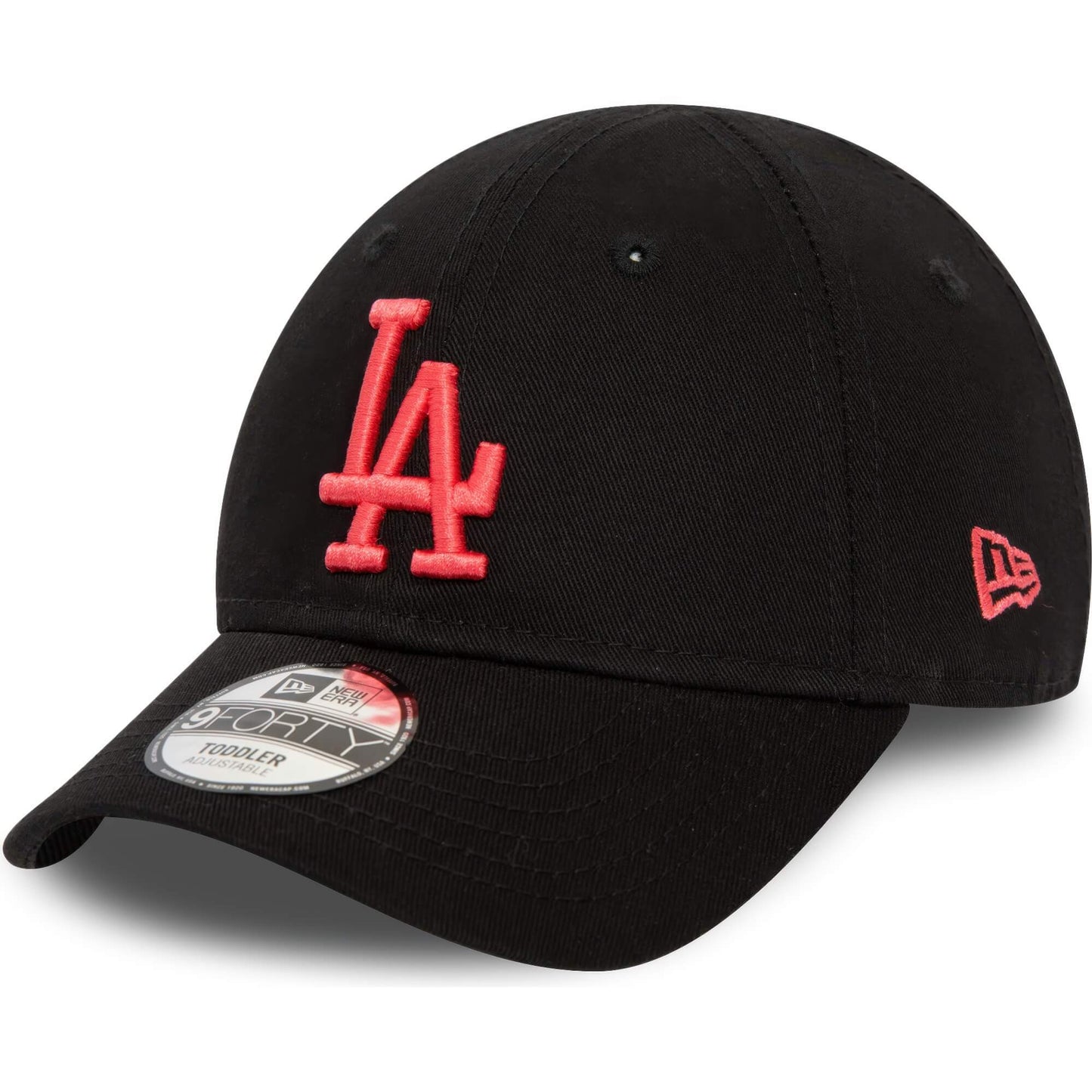 New Era 940K MLB LA Dodgers Toddler League Essential Black 9FORTY Adjustable Cap Black