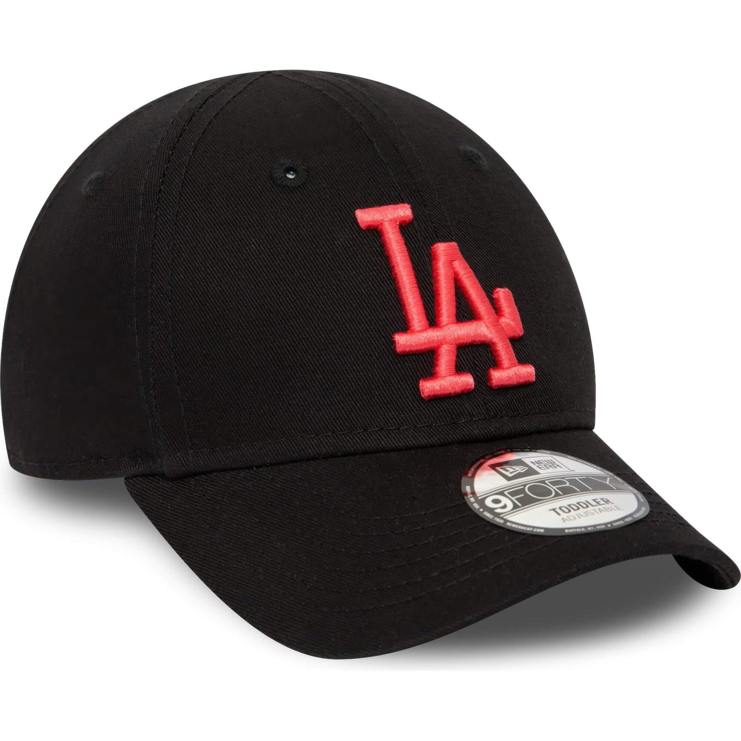 New Era 940K MLB LA Dodgers Toddler League Essential Black 9FORTY Adjustable Cap Black