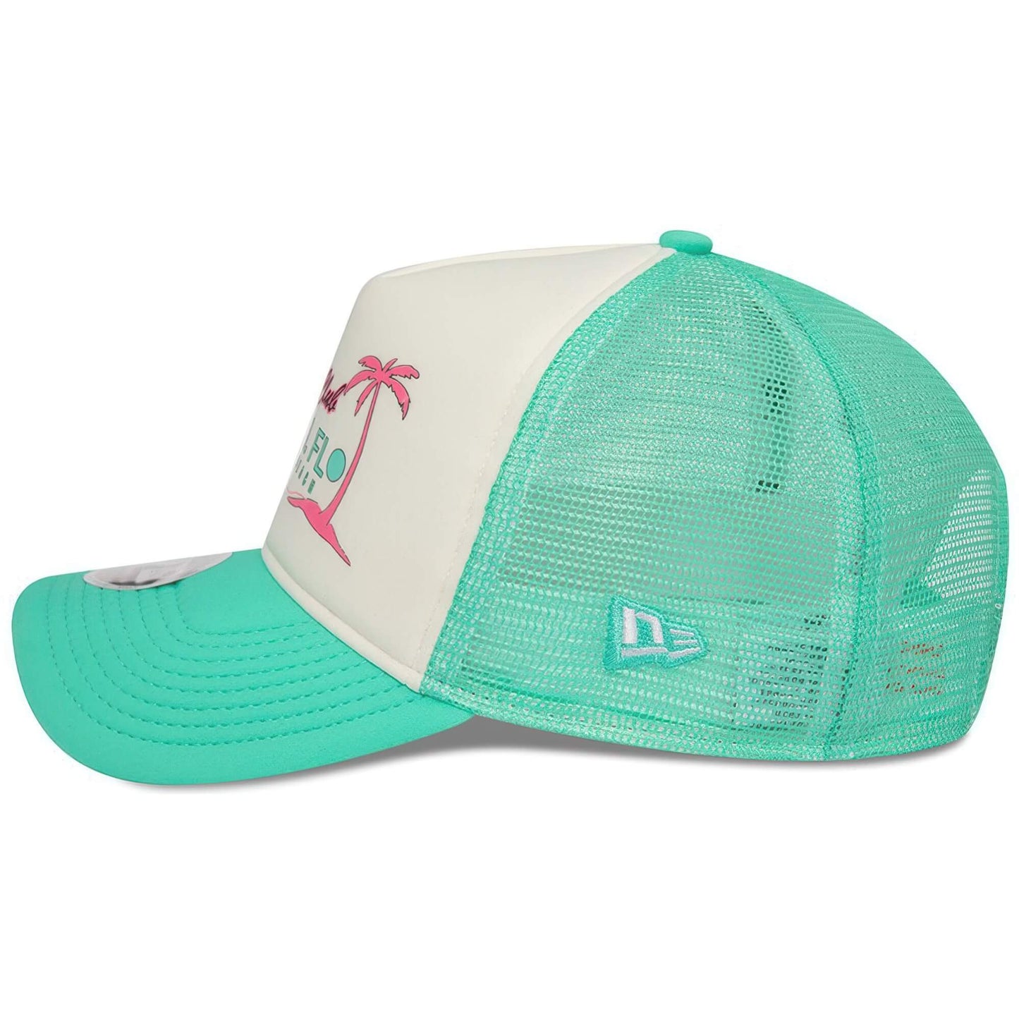 Dámska šiltovka New Era 940W AF TRUCKER Womens Foam Front Mint E-Frame Trucker Cap bledozelená