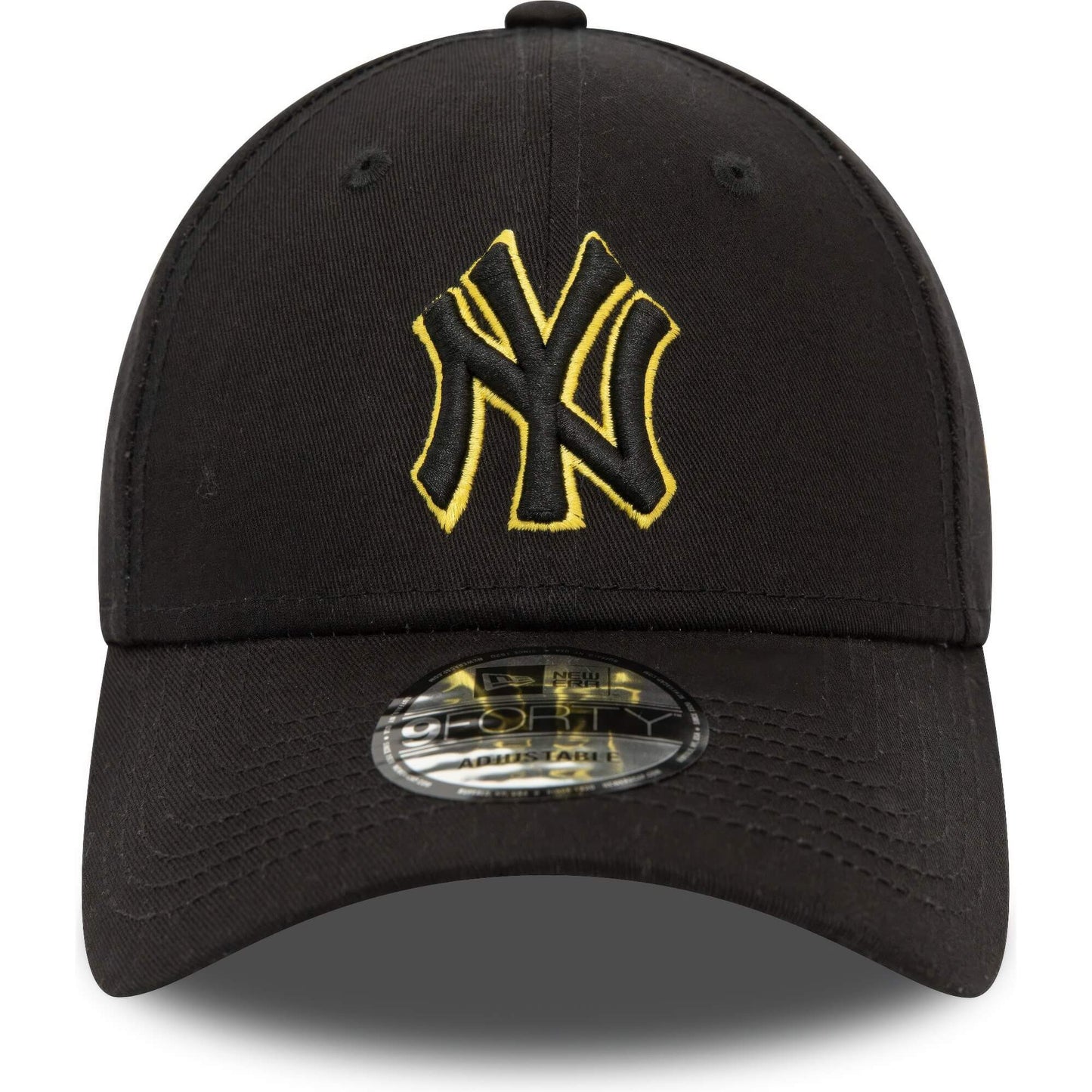 Šiltovka New Era 940 New York Yankees MLB Team Outline Black 9FORTY Adjustable Cap čierna