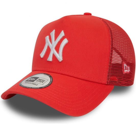 Šiltovka New Era 940 AF TRUCKER MLB New York Yankees League Essential Red Trucker Cap červená