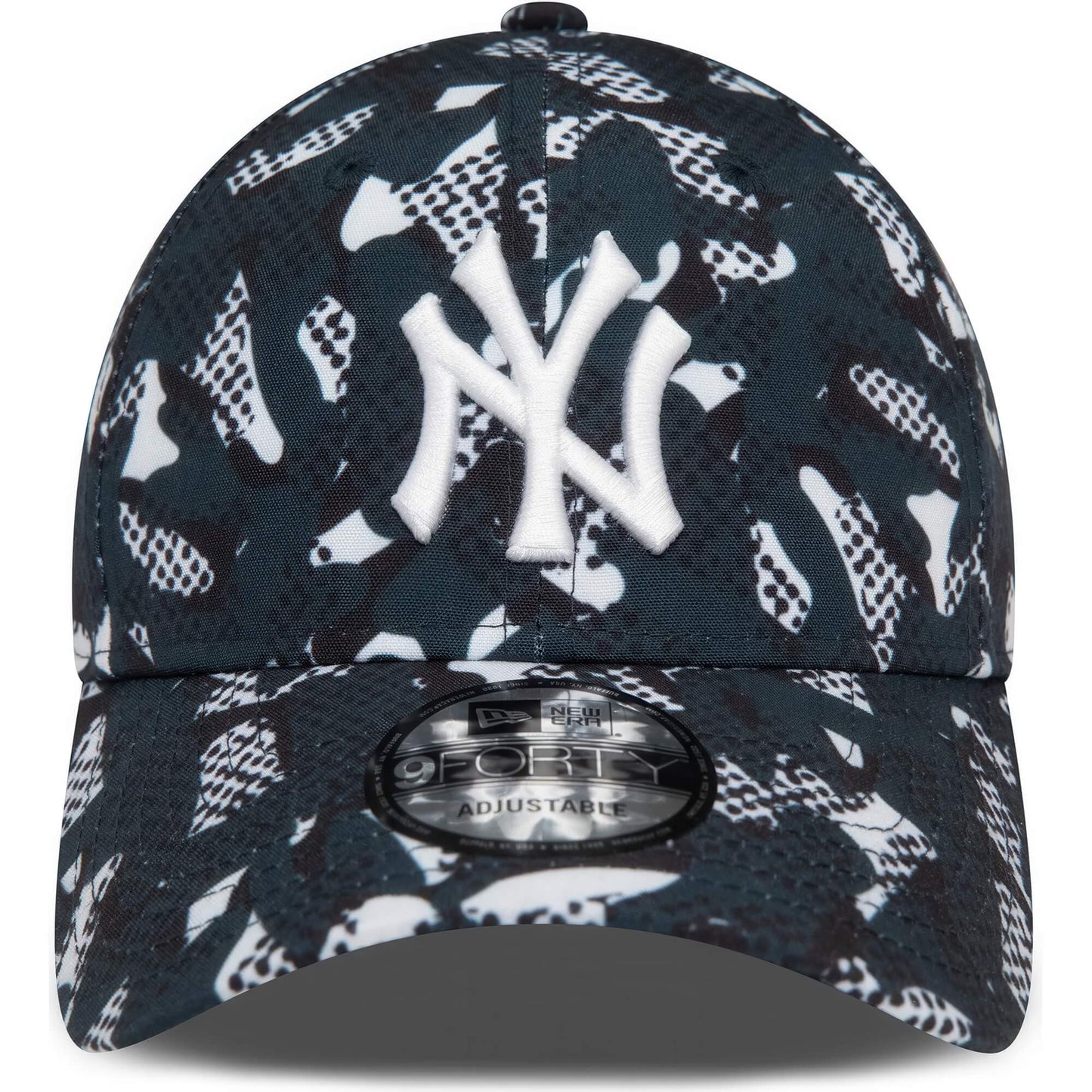 Šiltovka New Era 940 New York Yankees MLB Seasonal Print Navy 9FORTY Adjustable Cap tmavomodrá