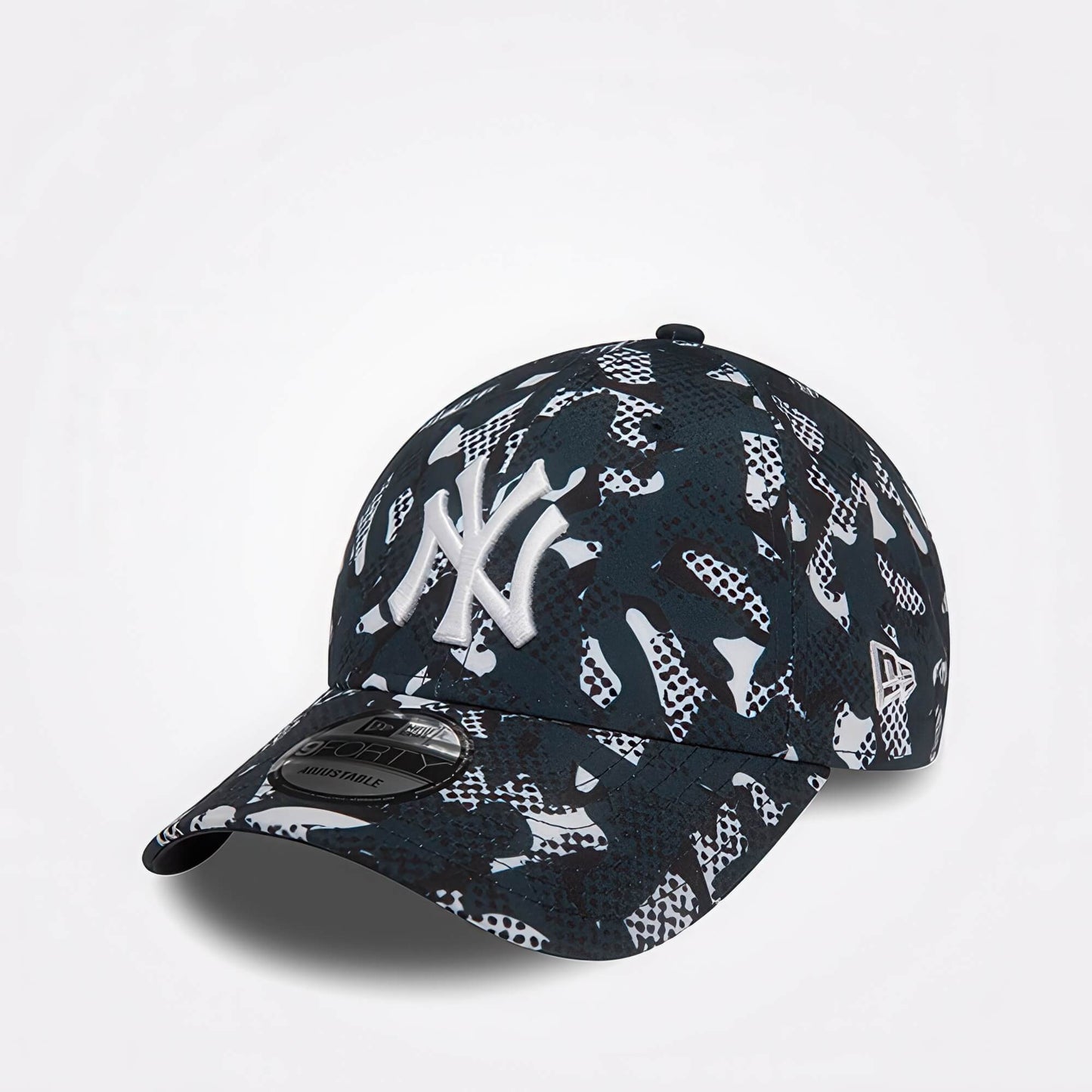 Šiltovka New Era 940 New York Yankees MLB Seasonal Print Navy 9FORTY Adjustable Cap tmavomodrá