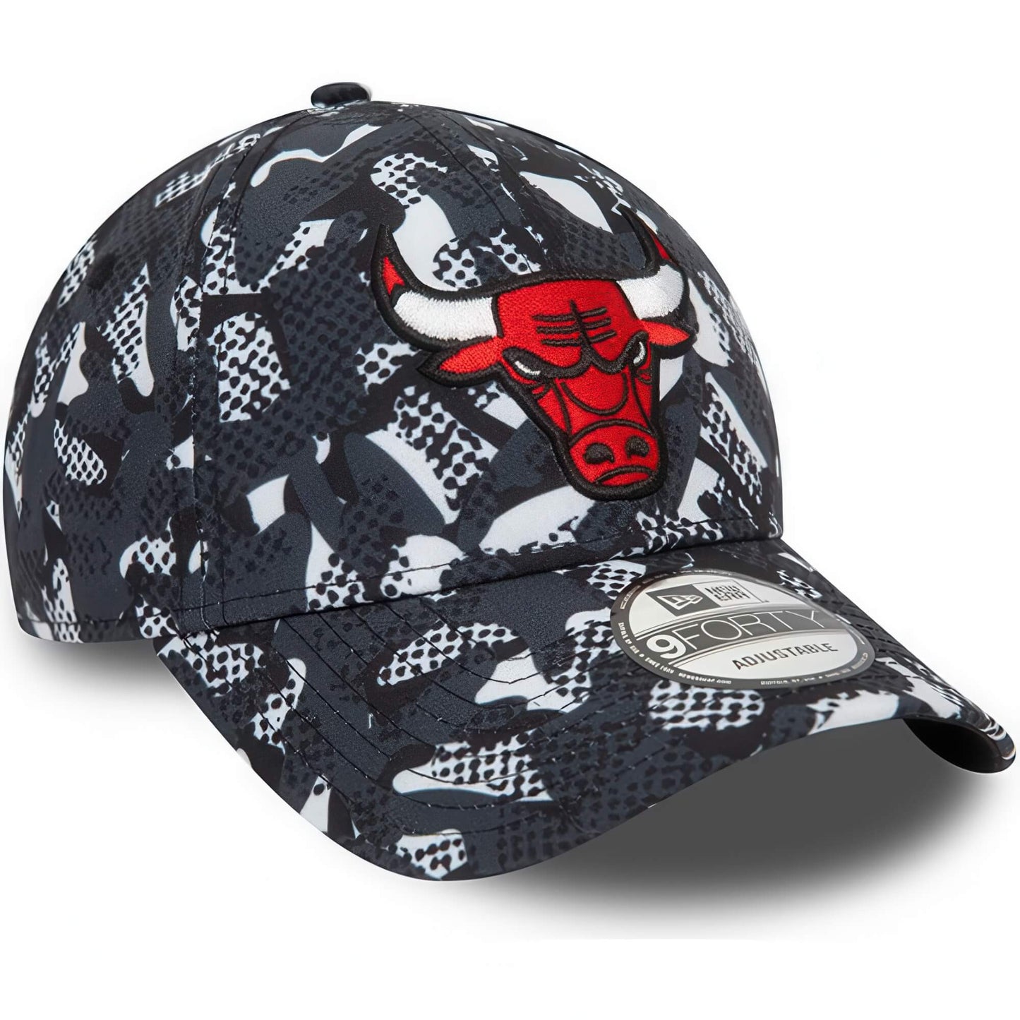 Šiltovka New Era 940 Chicago Bulls NBA Seasonal Print Black 9FORTY Adjustable Cap čierna