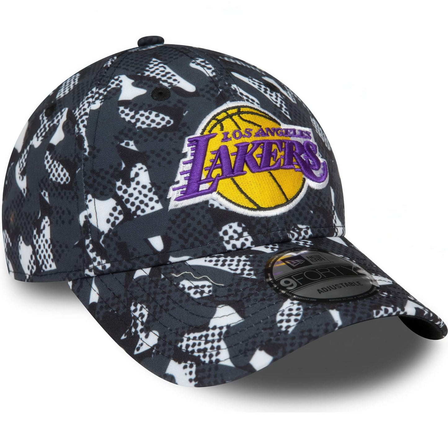 Šiltovka New Era 940 LA Lakers NBA Seasonal Print Black 9FORTY Adjustable Cap čierna