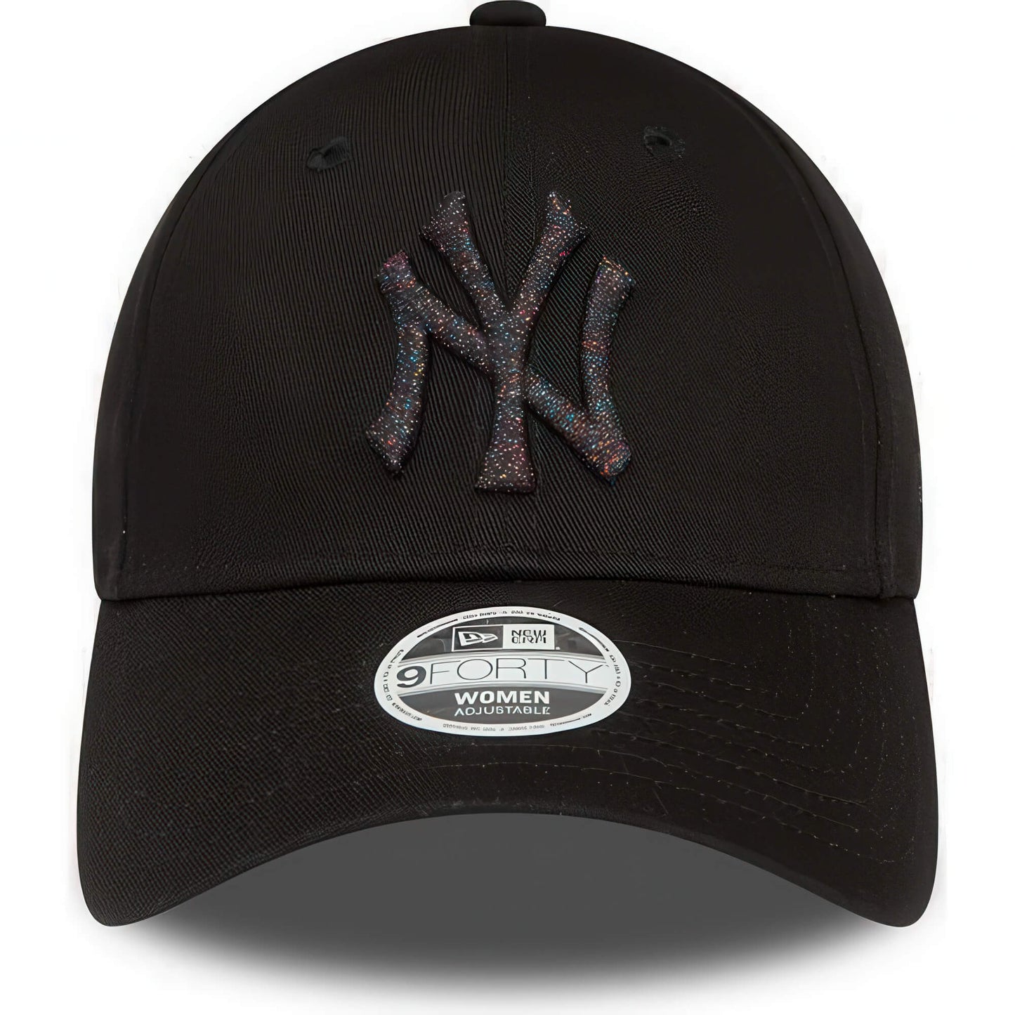 Dámska šiltovka New Era 940W MLB New York Yankees Womens Metallic Logo Black 9FORTY Adjustable Cap čierna