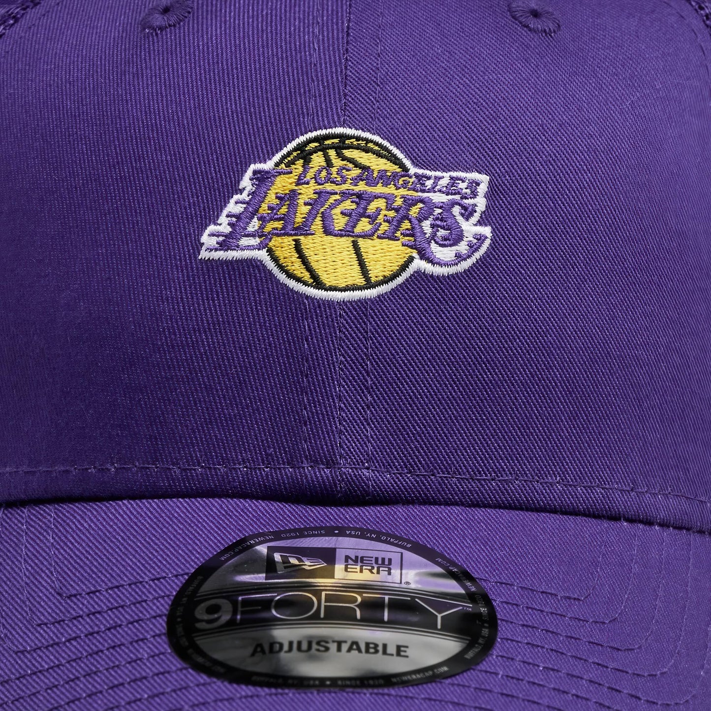 Šiltovka New Era 940 NBA LA Lakers Home Field Purple 9FORTY Trucker Cap fialová