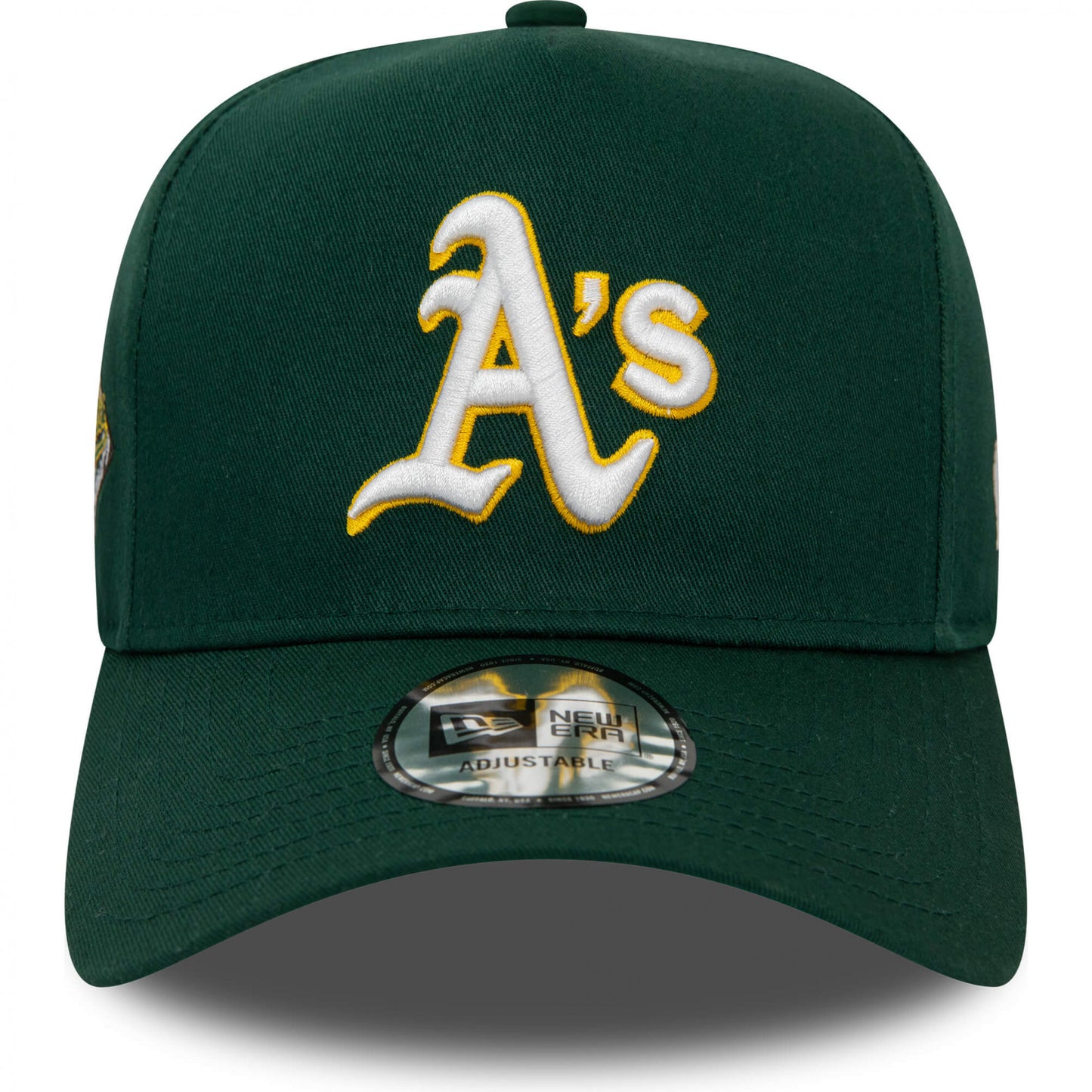 Šiltovka New Era 940 MLB Oakland Athletics World Series Patch Dark Green 9FORTY E-Frame Adjustable Cap tmavozelená