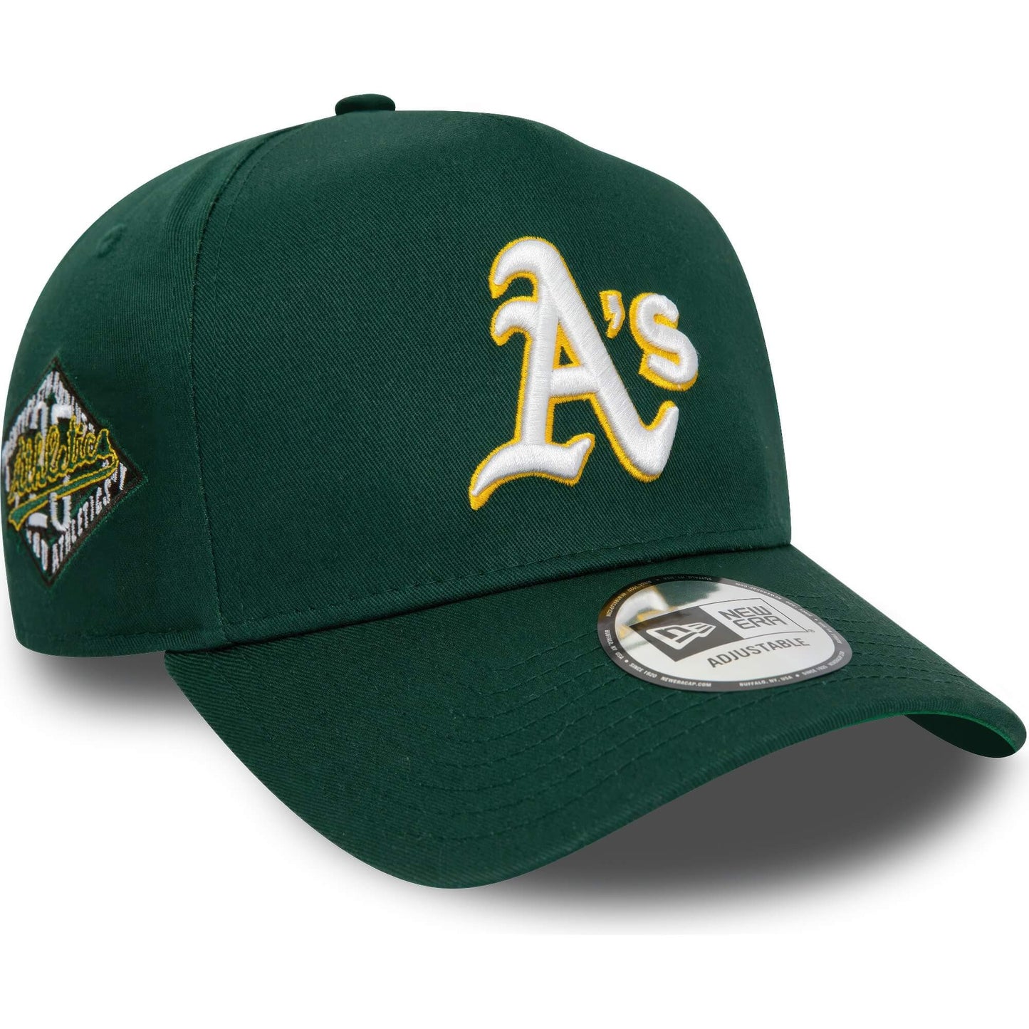 Šiltovka New Era 940 MLB Oakland Athletics World Series Patch Dark Green 9FORTY E-Frame Adjustable Cap tmavozelená