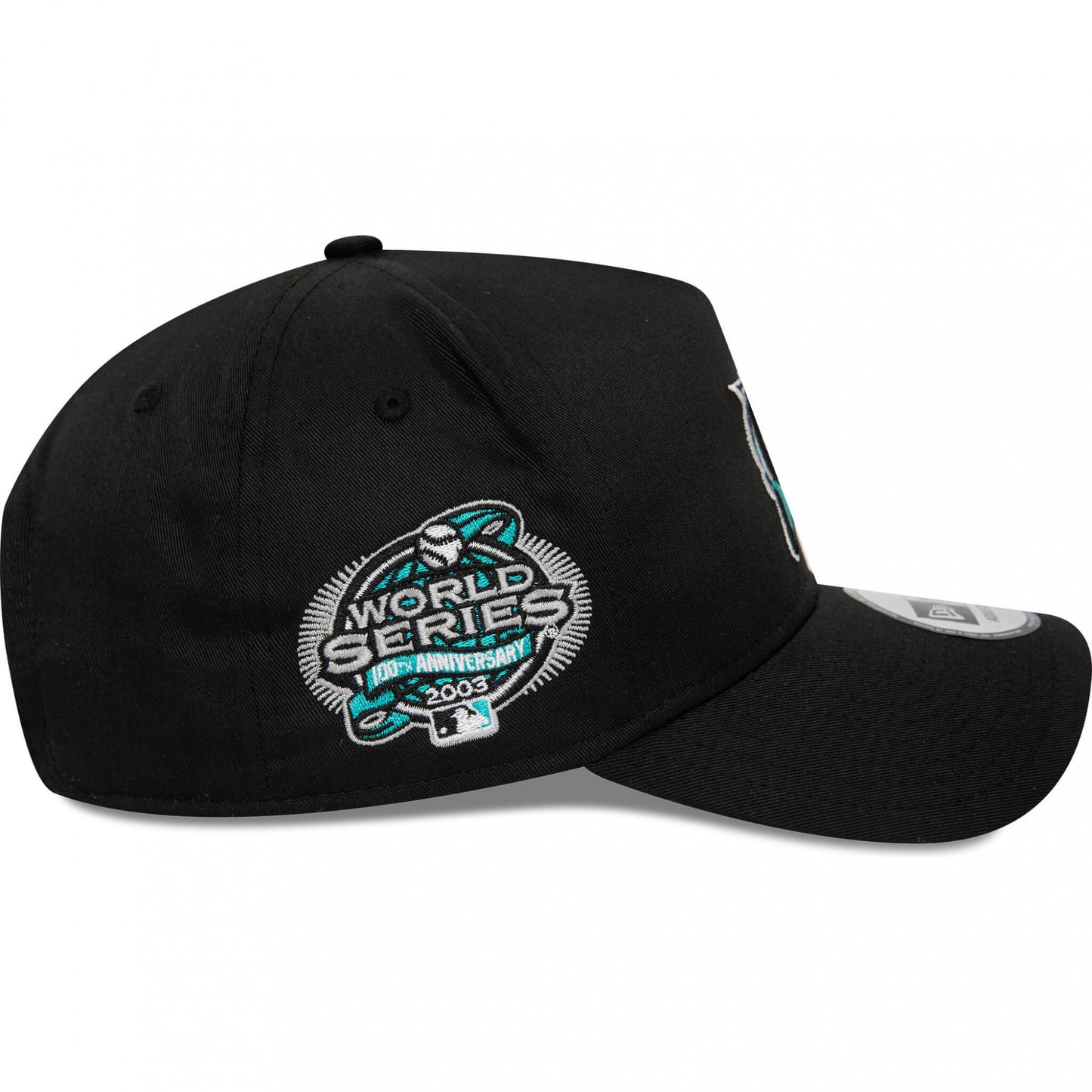 Šiltovka New Era 940 MLB Miami Marlins World Series Patch Black 9FORTY A-Frame Adjustable Cap čierna