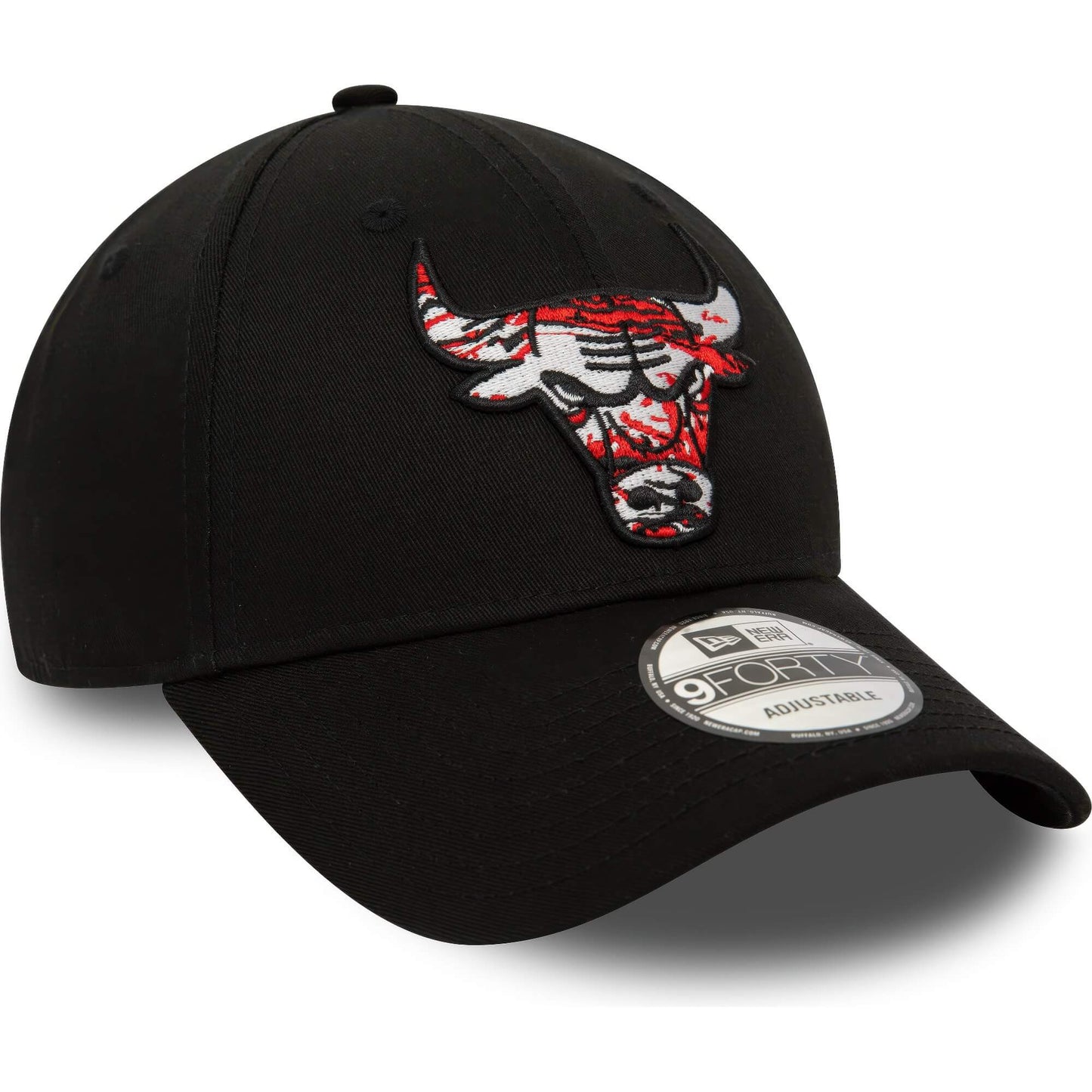 Šiltovka New Era 940 Chicago Bulls NBA Infill Black 9FORTY Adjustable Cap čierna