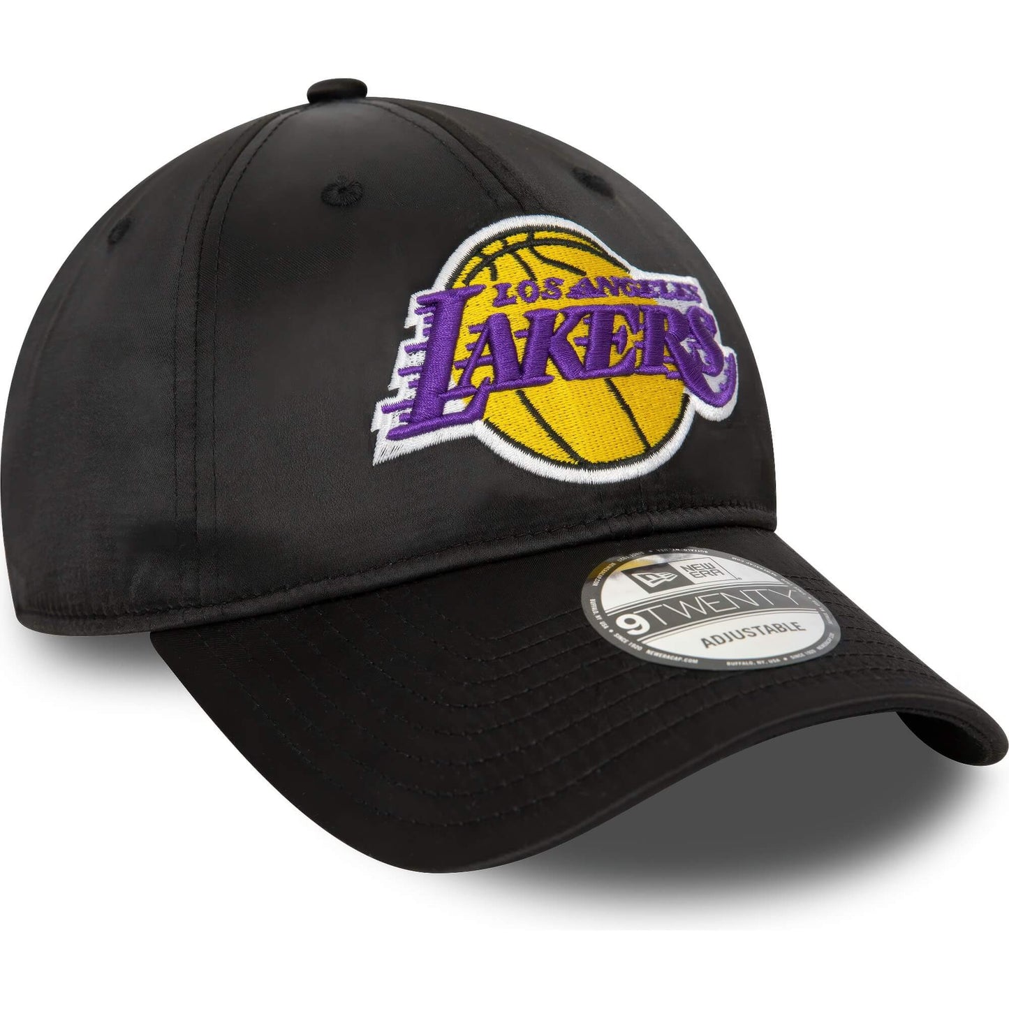 Šiltovka New Era 920 LA Lakers NBA Satin Black 9TWENTY Adjustable Cap čierna