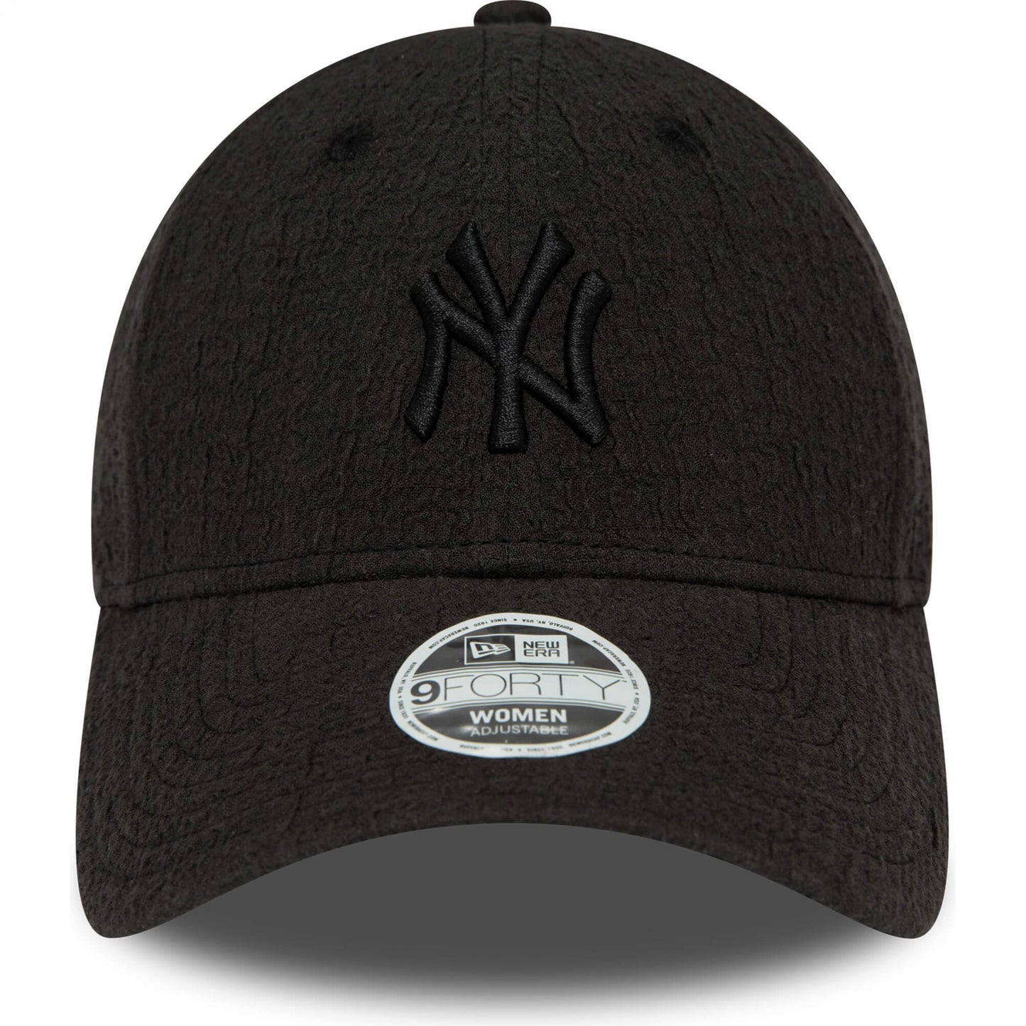 Dámska šiltovka New Era 940W MLB New York Yankees Womens Bubble Stitch Black 9FORTY Adjustable Cap čierna