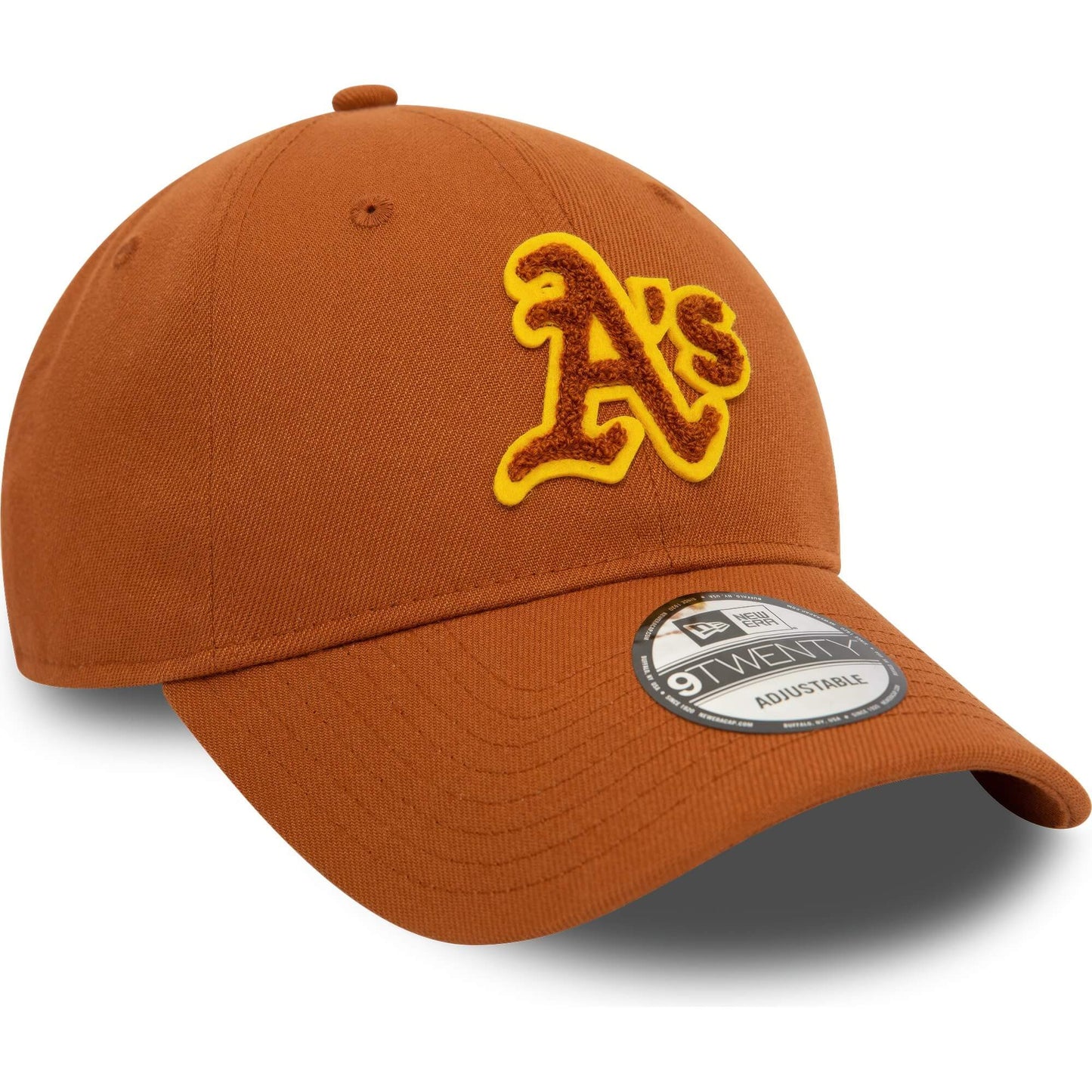 Šiltovka New Era 920 MLB Oakland Athletics Boucle Brown 9TWENTY Adjustable Cap hnedá