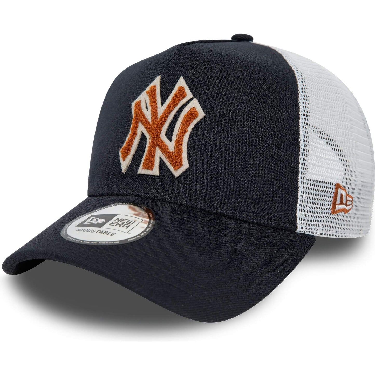 Šiltovka New Era 940 MLB New York Yankees Boucle Navy Trucker Cap tmavomodrá