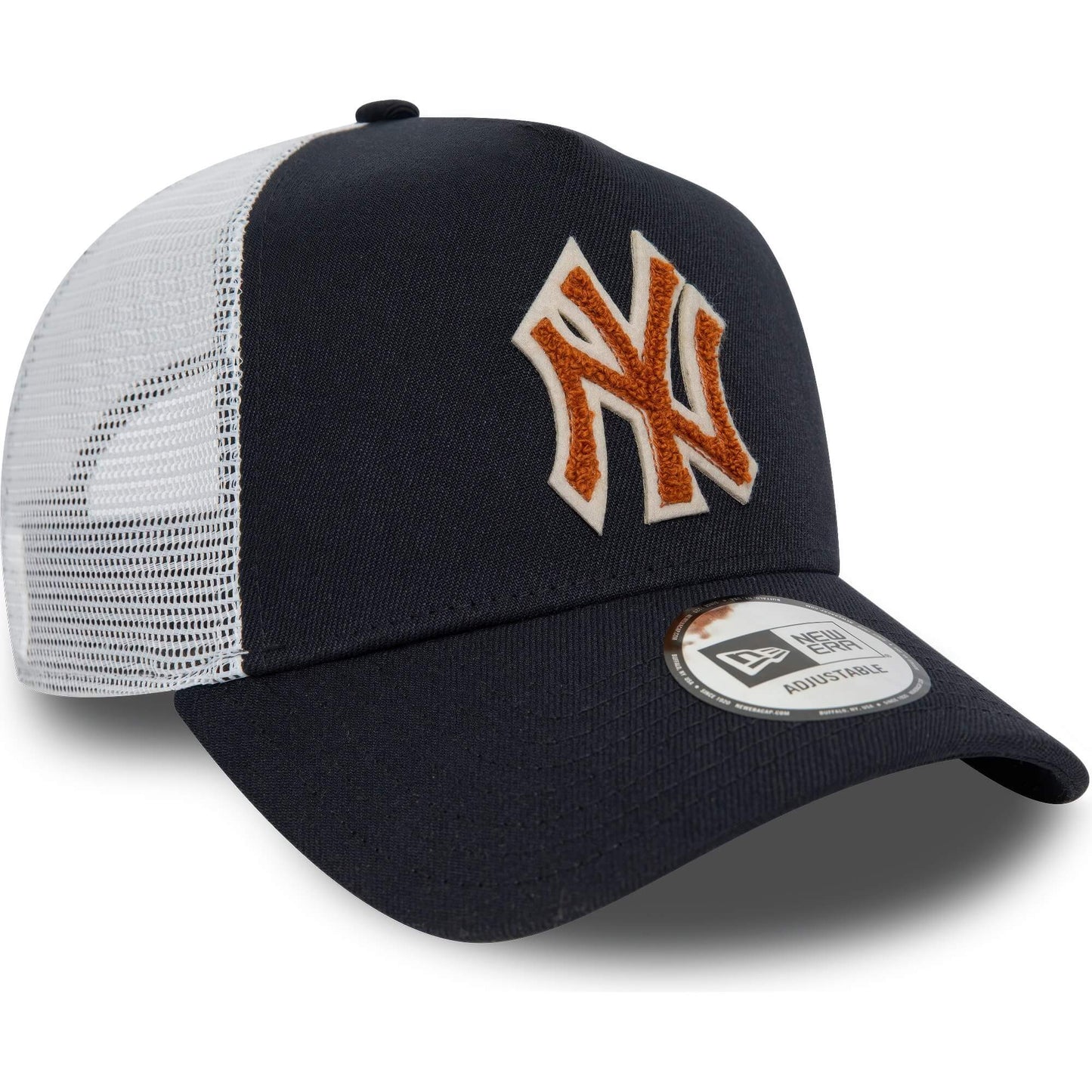 Šiltovka New Era 940 MLB New York Yankees Boucle Navy Trucker Cap tmavomodrá