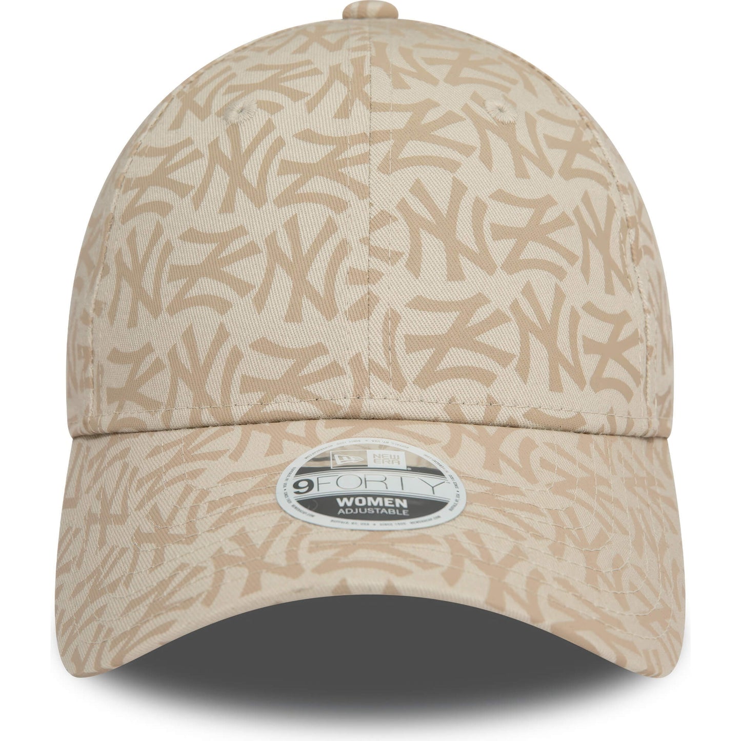 Dámska šiltovka New Era 940W MLB New York Yankees Womens Mono Light Beige 9FORTY Adjustable Cap svetlo béžová