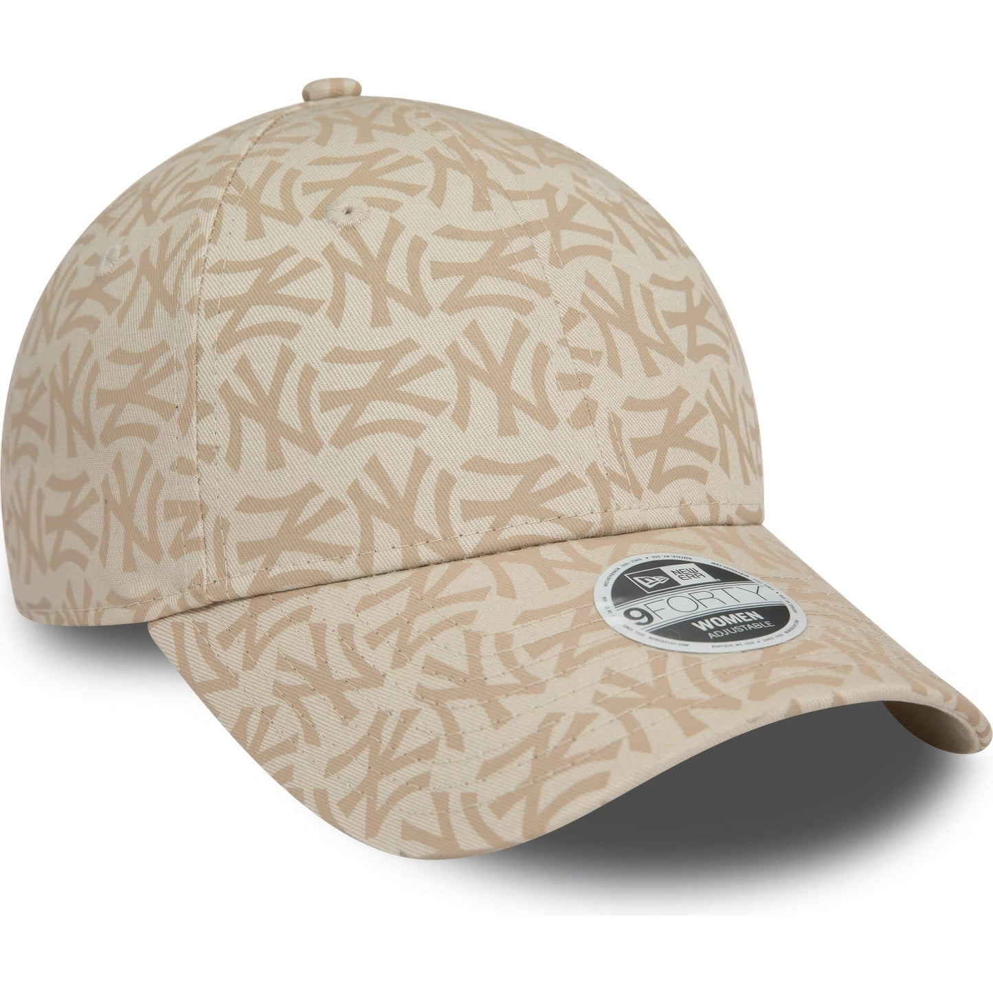 Dámska šiltovka New Era 940W MLB New York Yankees Womens Mono Light Beige 9FORTY Adjustable Cap svetlo béžová