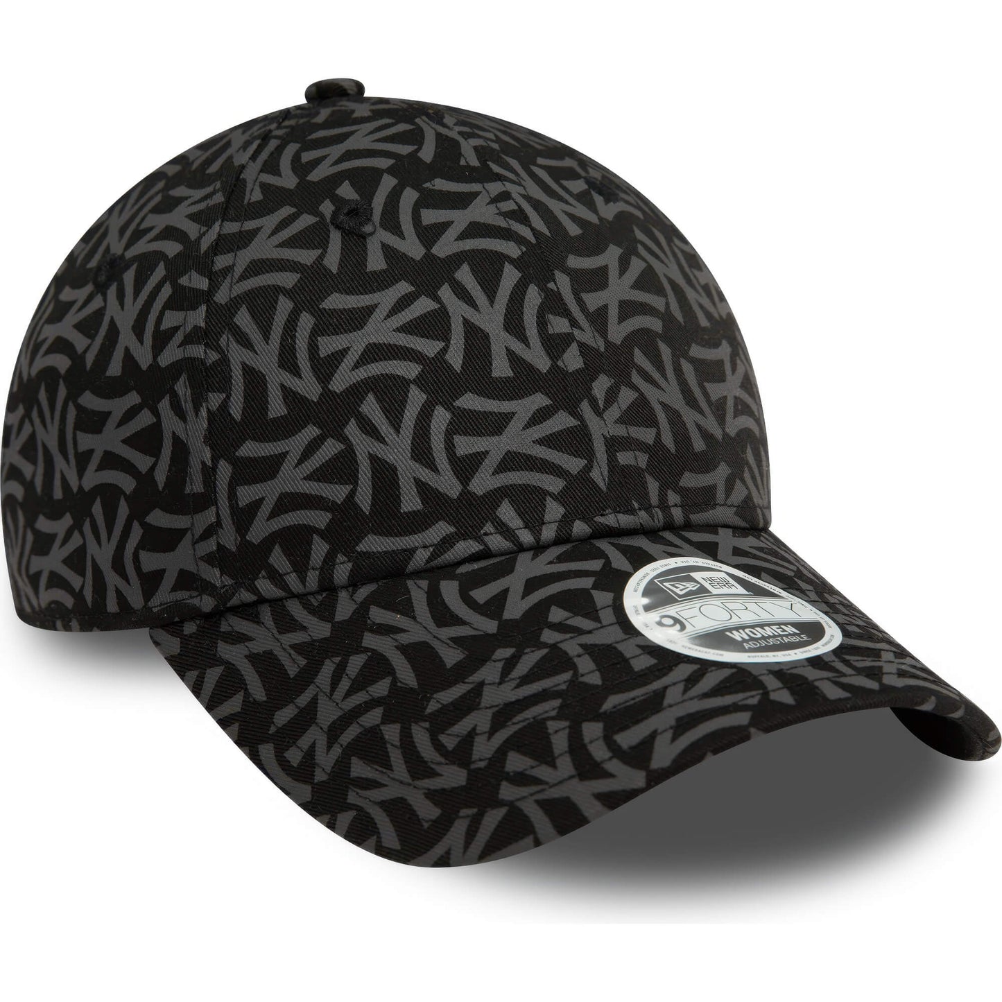 Dámska šiltovka New Era 940W MLB New York Yankees Womens Mono Black 9Forty Adjustable Cap čierna