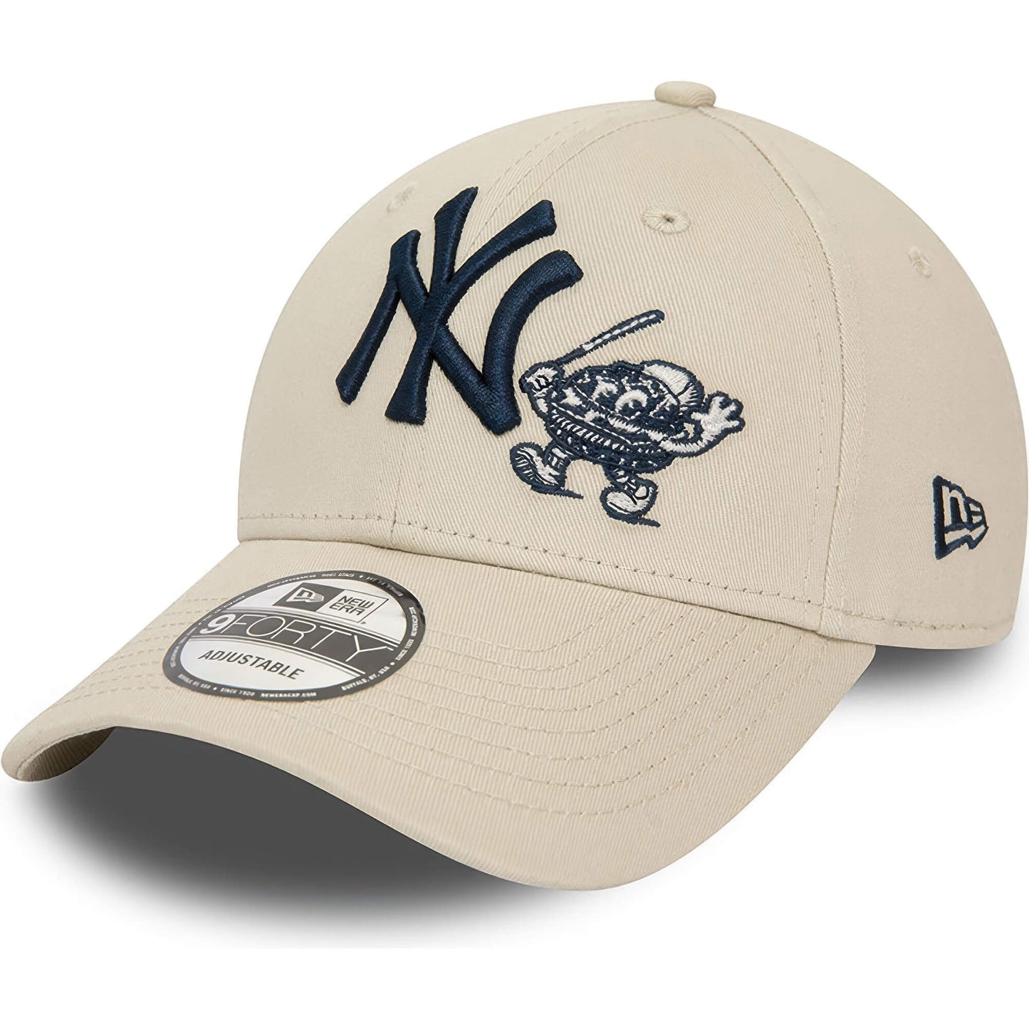 New Era 940 MLB New York Yankees Food Character Stone 9FORTY Adjustable Cap Stone