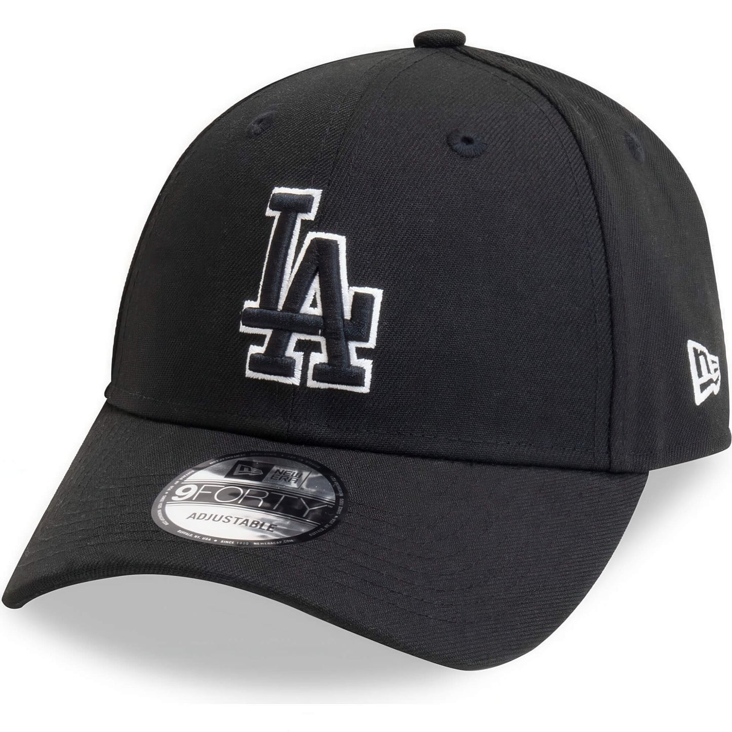 Šiltovka New Era 940 MLB LA Dodgers Pop Outline Black 9FORTY Adjustable Cap čierna