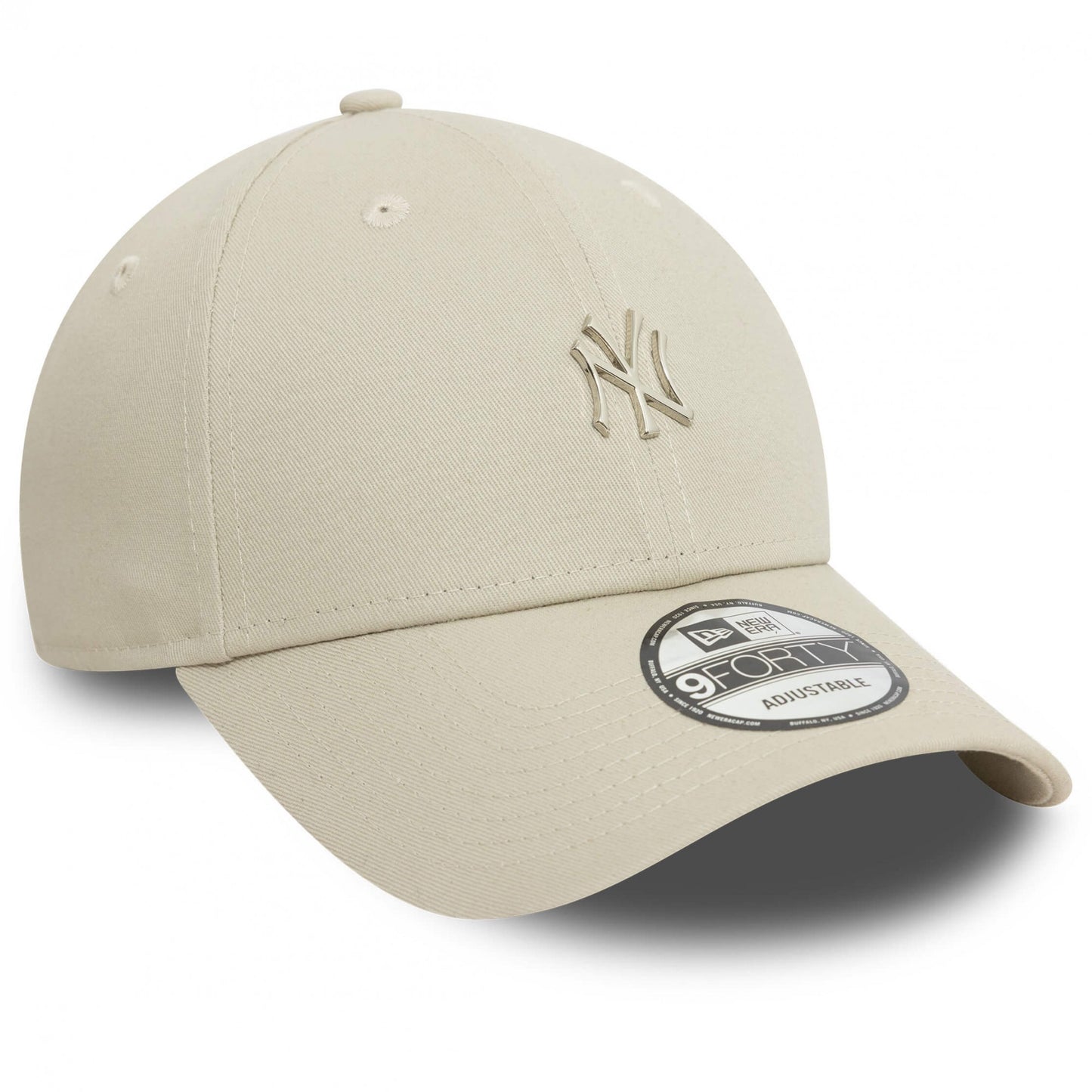 Šiltovka New Era 940 MLB New York Yankees Metallic Pin Light Beige 9FORTY Adjustable Cap béžová