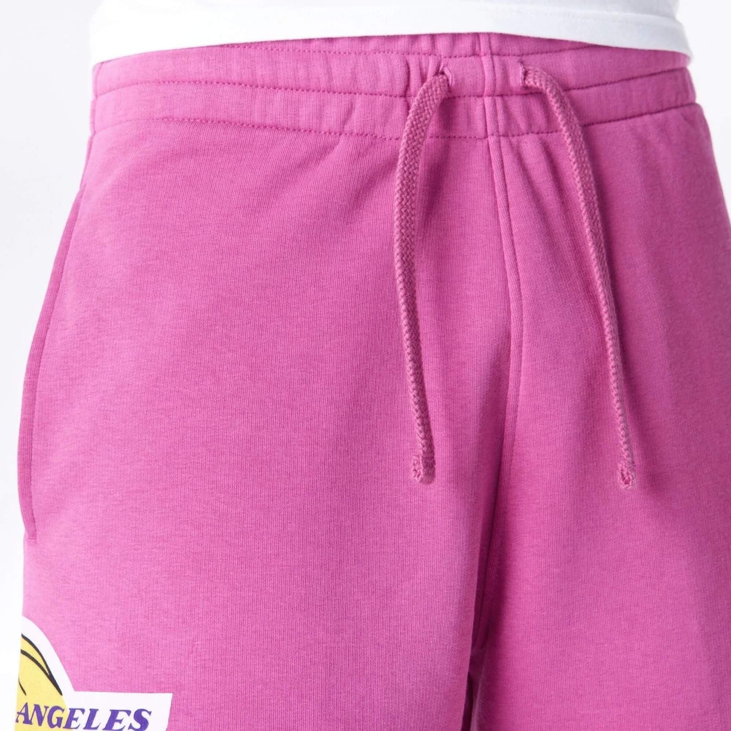 Kraťasy NEW ERA LA Lakers NBA Bubble Script Purple Shorts fialové