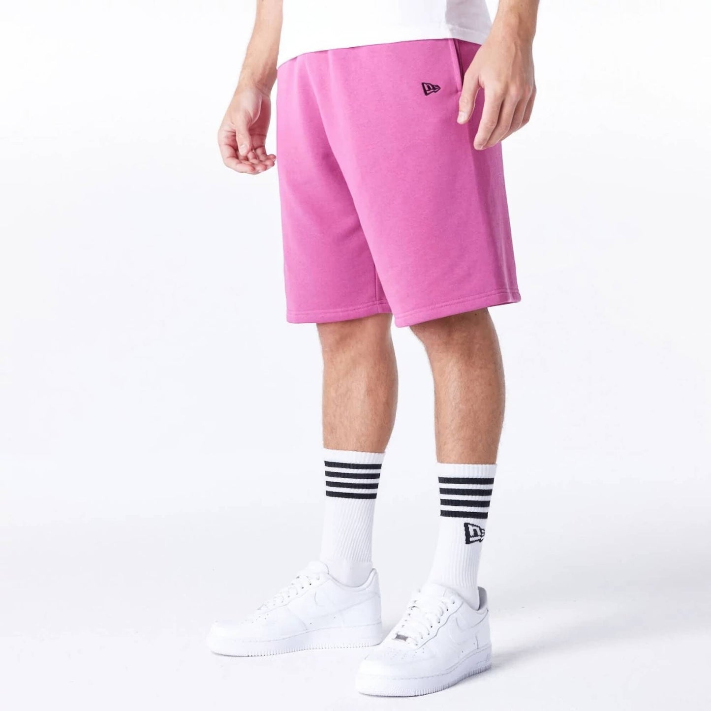 Kraťasy NEW ERA LA Lakers NBA Bubble Script Purple Shorts fialové