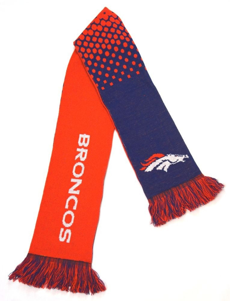 Šál Forever Collectibles NFL FADE SCARF DENVER BRONCOS