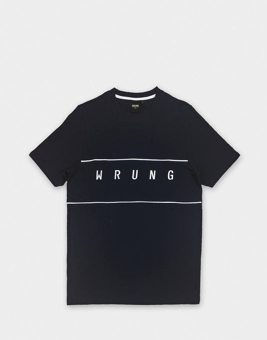 WRUNG DIST TSHIRT NAVY