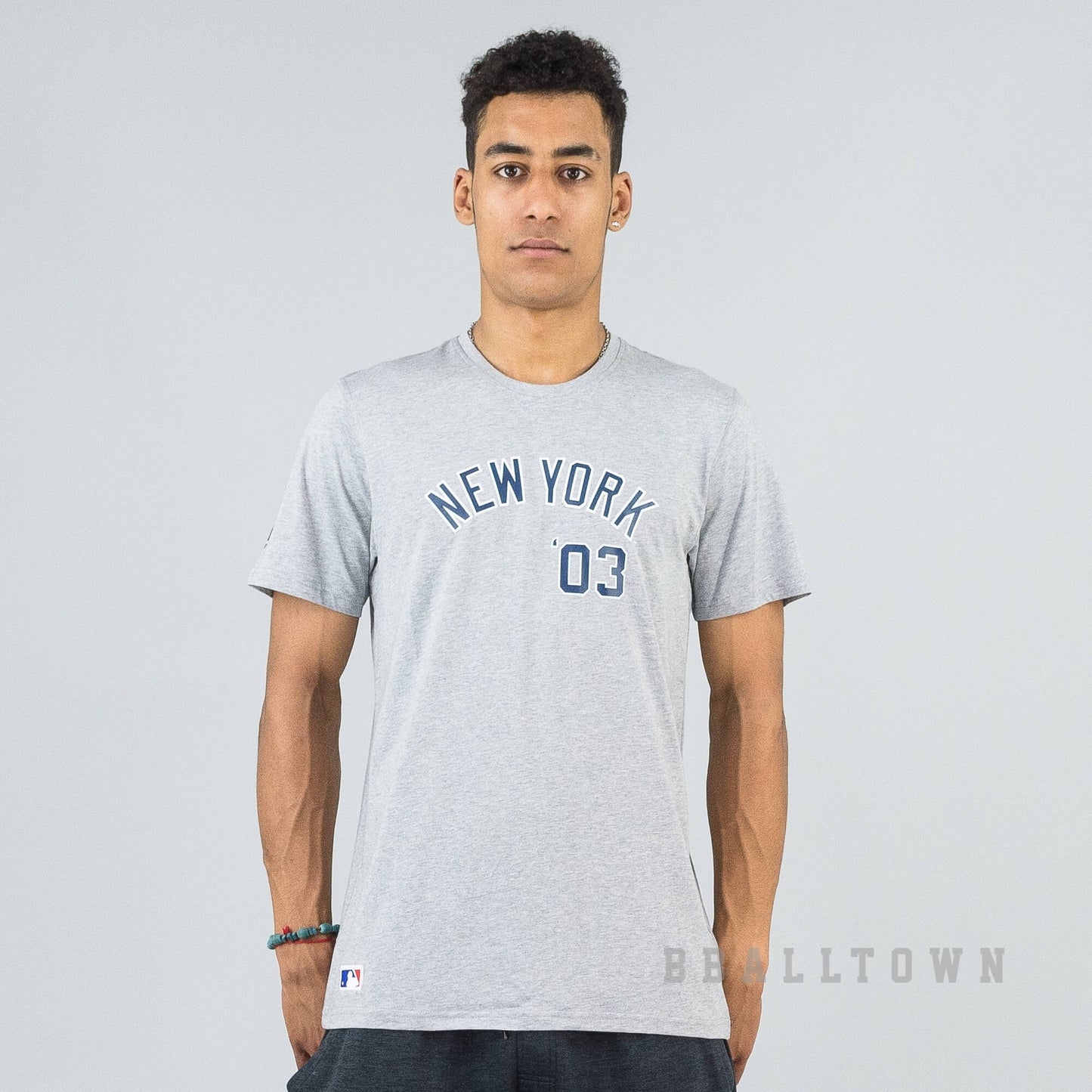 New Era MLB Tričko MLB Superscript Tee New York Yankees - White