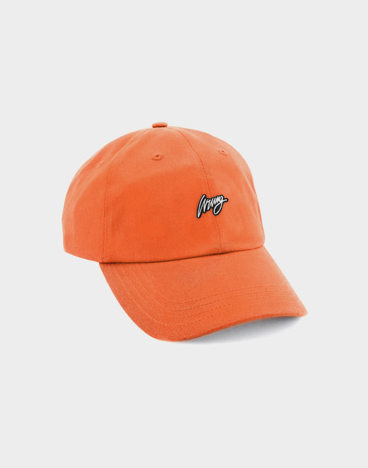 Wrung Badge Curve Cap Orange