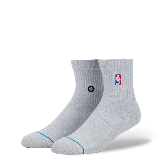 Stance Nba Logoman Qtr Heather Grey