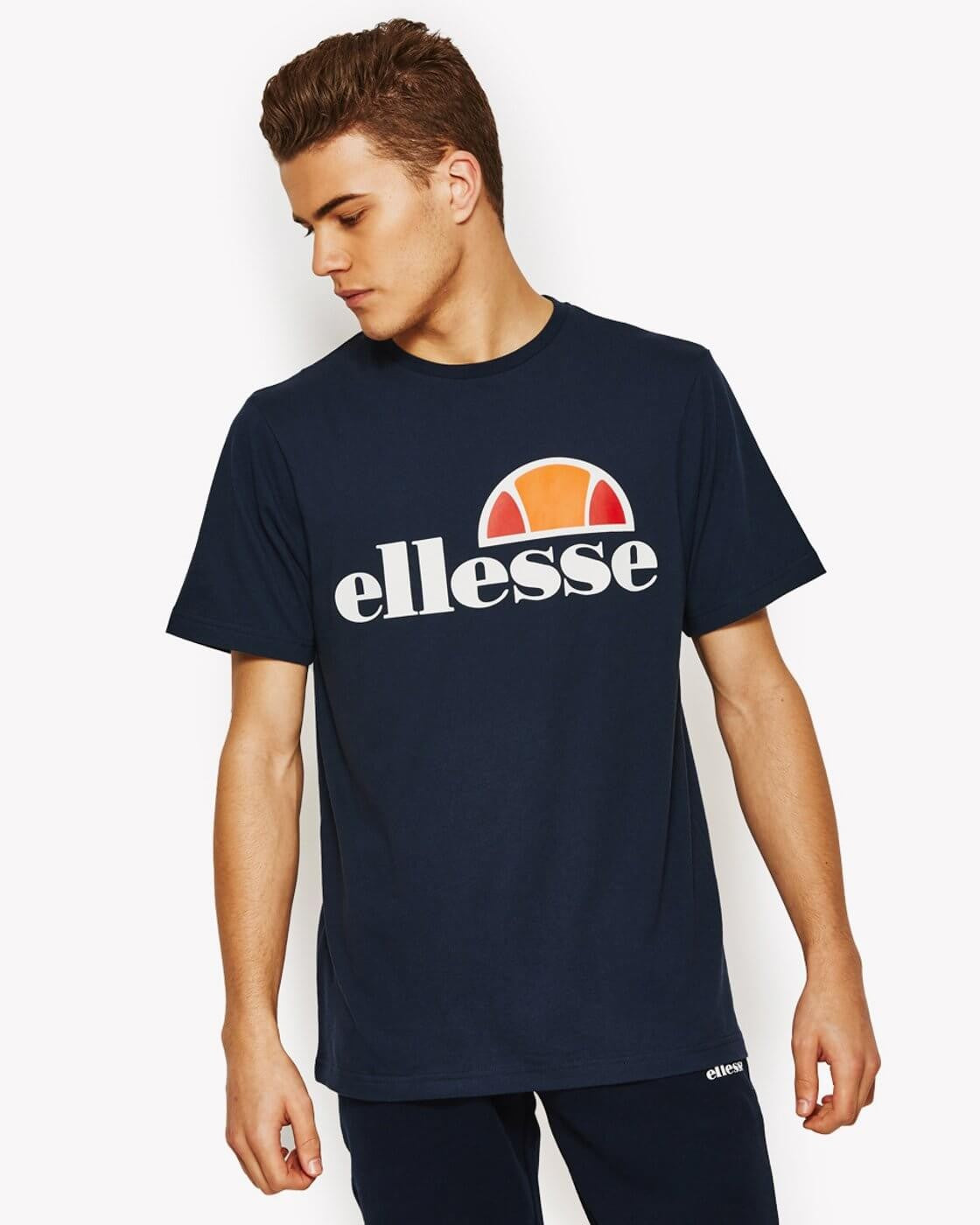 Ellesse Heritage Prado T-Shirt Navy