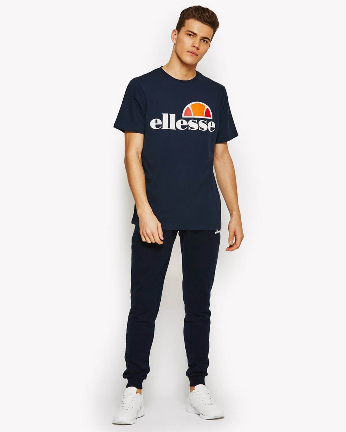 Ellesse Heritage Prado T-Shirt Navy