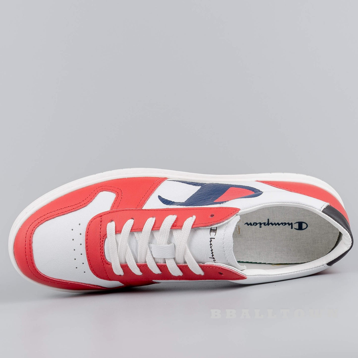 Champion Low Cut Shoe 919 Roch Wht/Red