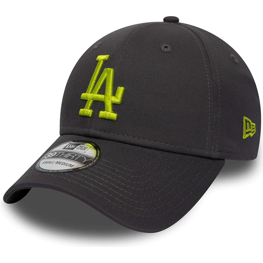 New Era Šiltovka 3930 Mlb League Essential Los Angeles Dodgers Grey