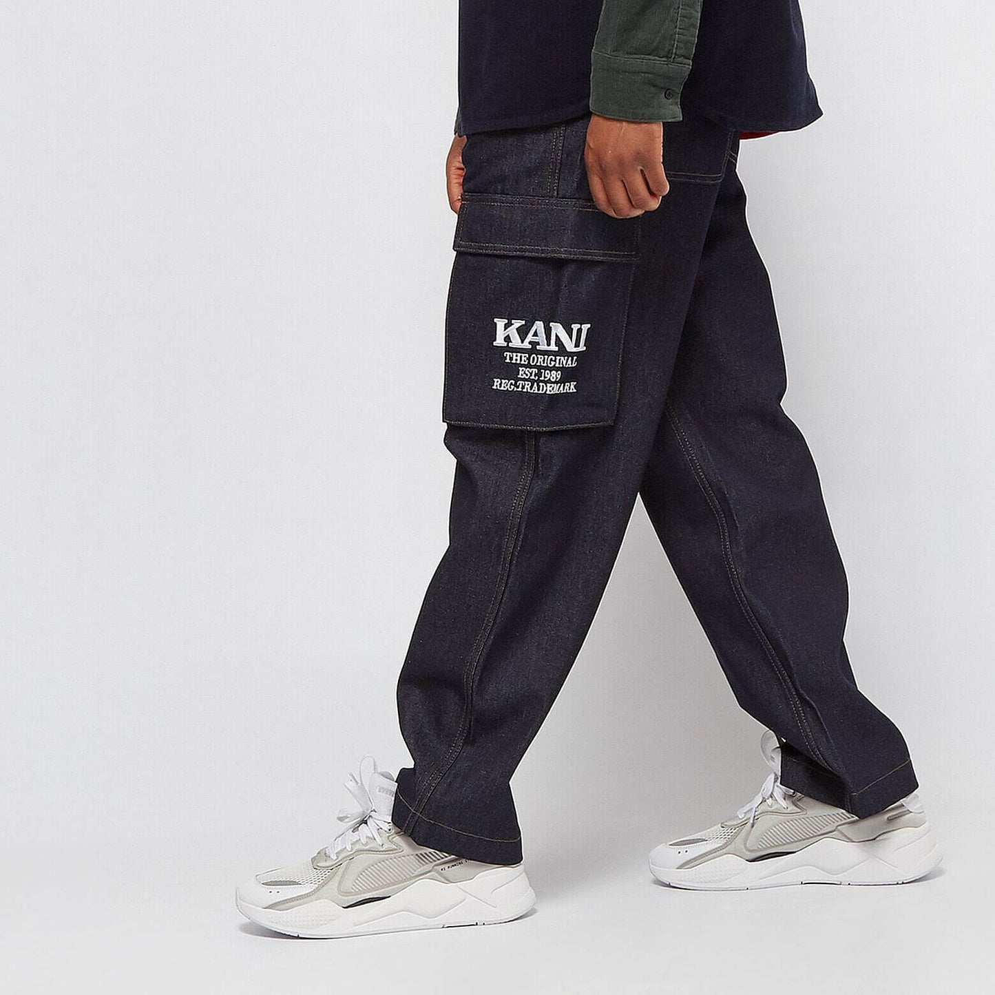 Karl Kani Denim Baggy Blue