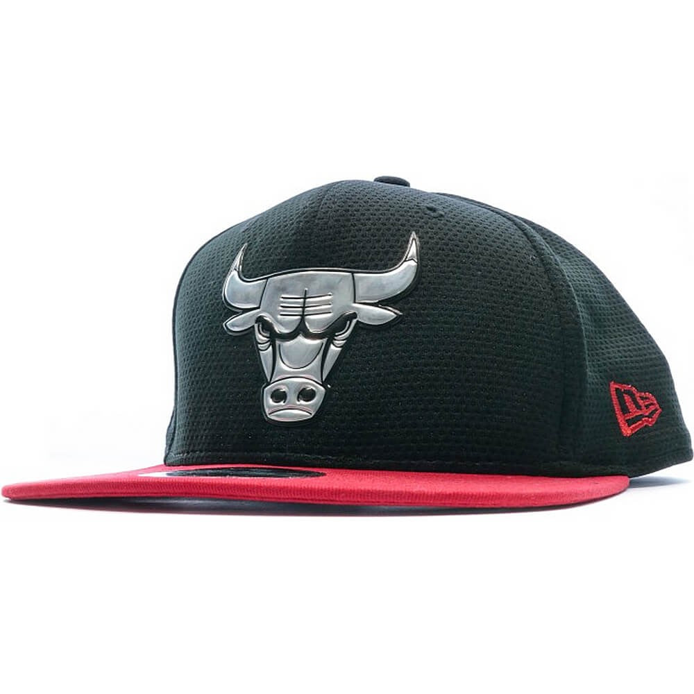 NEW ERA NBA METALLIC 9FIFTY CHIBUL BLKSCA CHICAGO BULLS