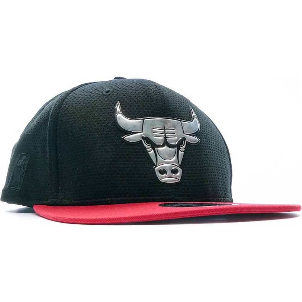 NEW ERA NBA METALLIC 9FIFTY CHIBUL BLKSCA CHICAGO BULLS