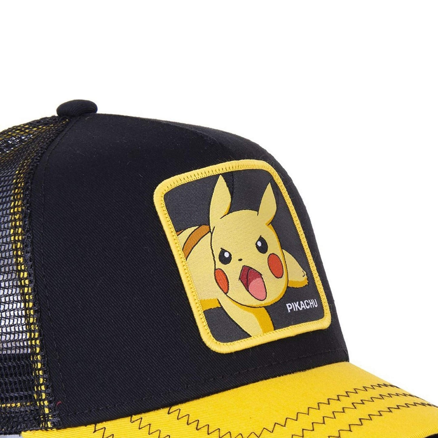 Šiltovka Capslab Trucker Pokémon - Pikachu čierna