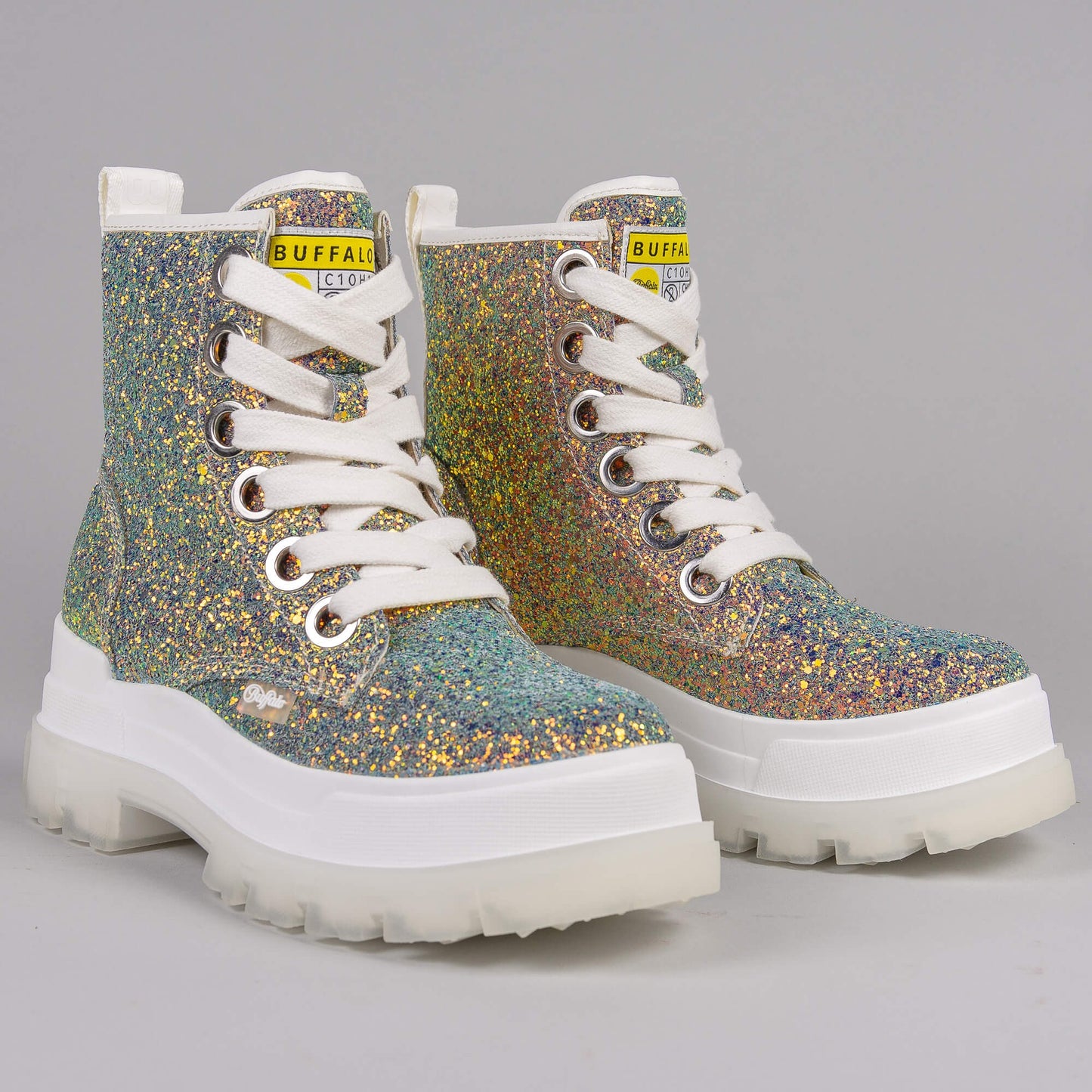 BUFFALO ASPHA LACE UP HI MULTI