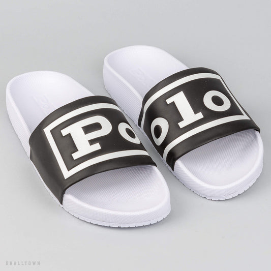 Polo Ralph Lauren CAYSON POLOSANDALS Black/White