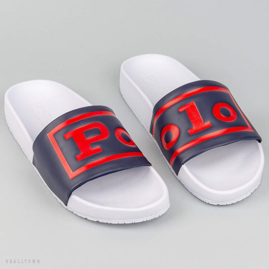 Polo Ralph Lauren CAYSON POLOSANDALS Newport Navy/Rl2000 Red/White